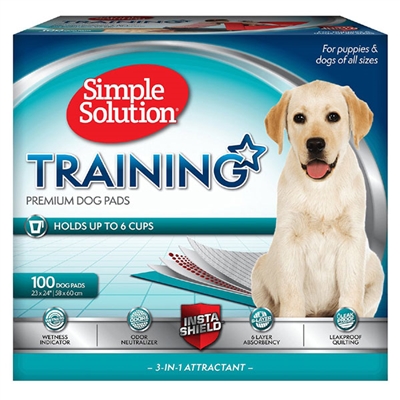 Simple Solution Puppy Training Pads 100pk