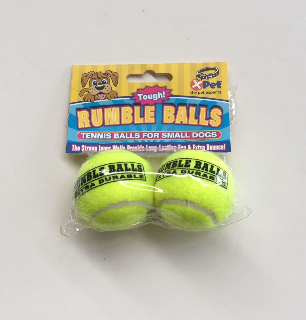 Rumble Tennis Balls 1.75 inch 2 pack