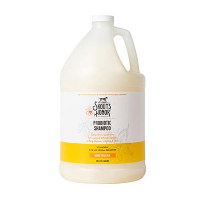 Skout's Honor Probiotic Shampoo Honeysuckle Gallon (128oz)