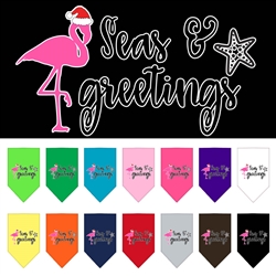 Seas and Greetings Screen Print Bandana
