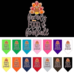 Family Food Football Screen Print Bandana
