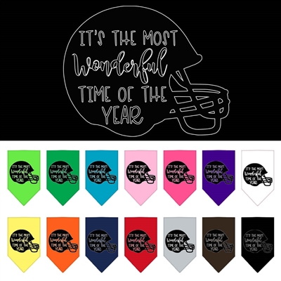Most Wonderful Time Screen Print Bandana
