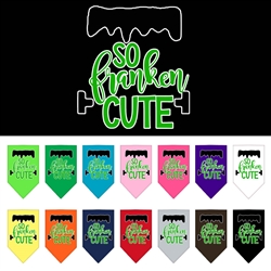 So Franken Cute Screen Print Bandana