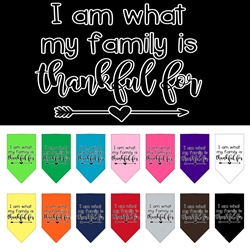 Thankful Screen Print Bandana