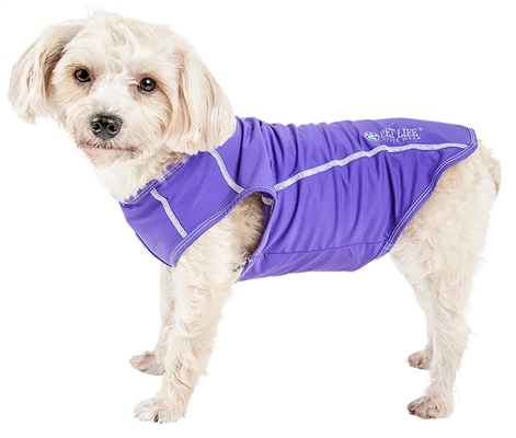 Pet Life�� ACTIVE 'Racerbark' 4-Way Stretch Performance Active Dog Tank Top T-Shirt