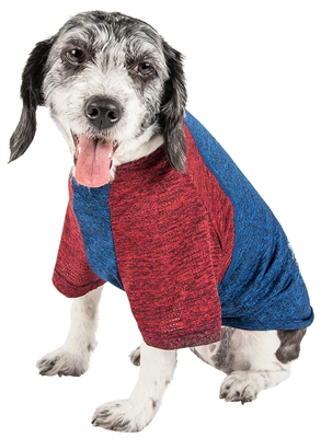Pet Life�� ACTIVE 'Hybreed' 4-Way Stretch Two-Toned Performance Dog T-Shirt