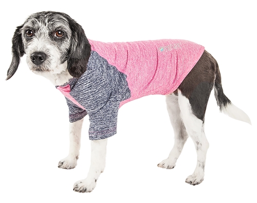 Pet Life�� ACTIVE 'Hybreed' 4-Way Stretch Two-Toned Performance Dog T-Shirt
