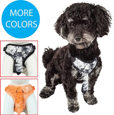 Pet Life�� 'Bonatied' Mesh Reversible and Breathable Adjustable Dog Harness w/ Designer Neck Tie