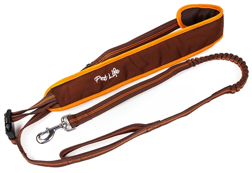 Pet Life�� 'Free-Fetcher' Hands Free Over-The-Shoulder Shock Absorbent Dog Leash
