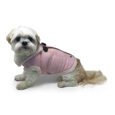 Furry Runner Coat Pink