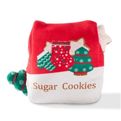 SUGAR COOKIE BAG WITH SUGAR COOKIES PLUSH DOG TOY