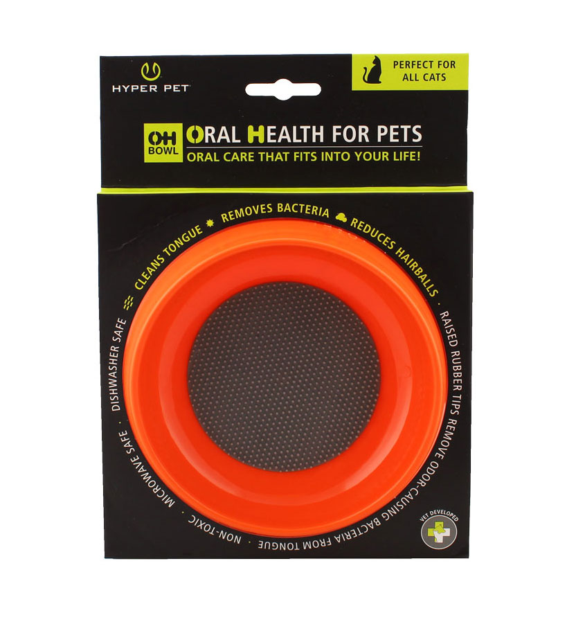 Hyper Pet™ OH Bowl™ Small for Dogs & Cats GREEN OR ORANGE 3 PACK 9.00