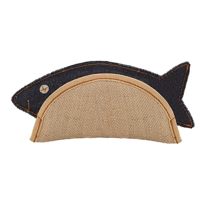 Aussie Naturals® Denim Tuffs Fish Taco All Natural Dog Toy