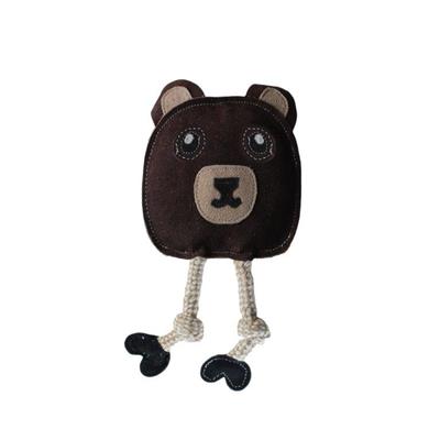 Aussie Naturals® Flattie Bear All Natural Dog Toy
