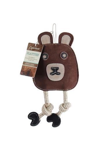 Aussie Naturals® Flattie Bear All Natural Dog Toy