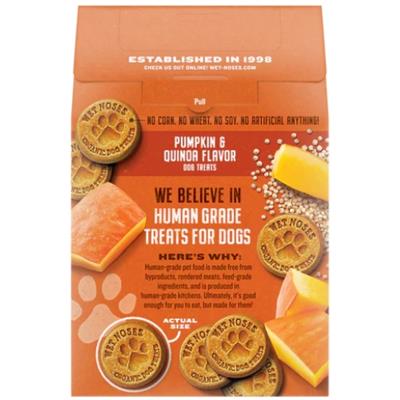 Grain Free Pumpkin & Quinoa 14oz Treats