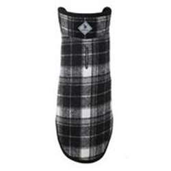 White/Black Plaid Alpine Jacket