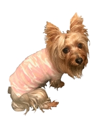 Camouflage Mockneck, Blush