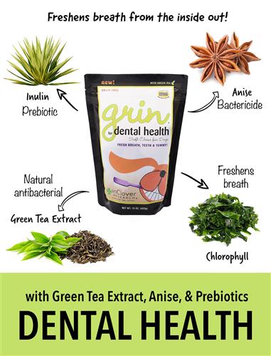 Grin® Canine Dental Health: 15 oz. bag
