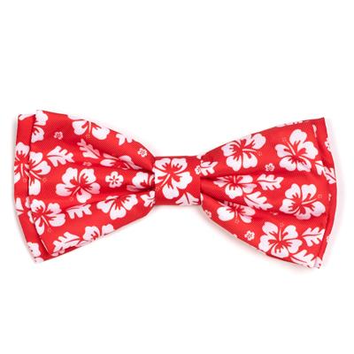 Aloha Coral Bow Tie