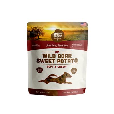 Wild Boar + Sweet Potato Soft & Chewy Dog Treats, 5oz