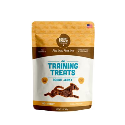 Rabbit Jerky Training Treats, 3oz