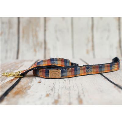 1" Dapper Plaid Collars and Leads