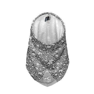 Scruff Scarf - Mountain Print (charcoal/white)