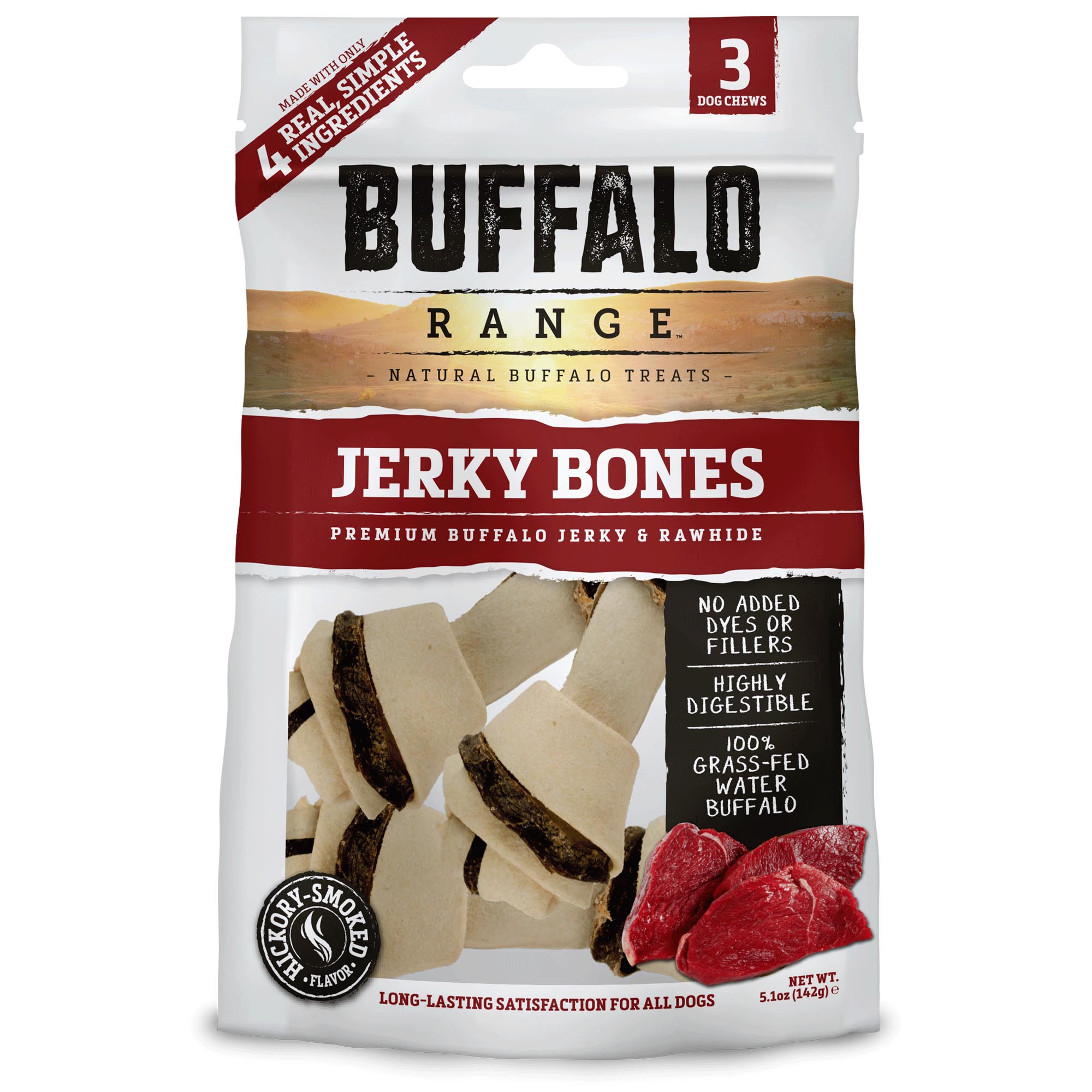 buffalo range jerky bones