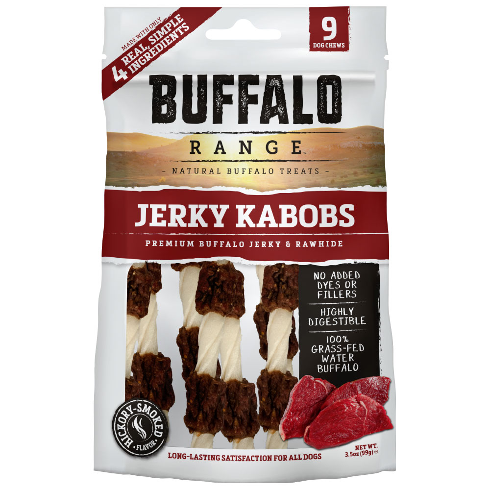 Buffalo Range Jerky Kabobs Smoked