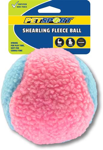 Shearling Fleece Ball 6"