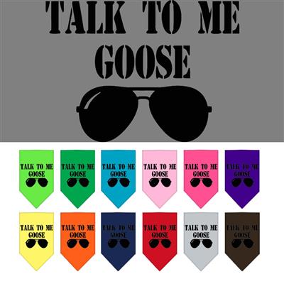 Talk to me Goose Pet Bandana
