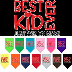 Best Kid Ever Pet Bandana