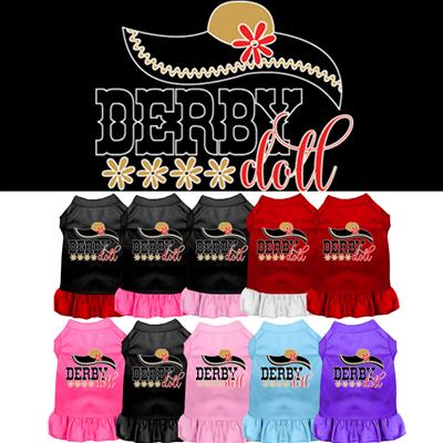 Derby Doll Screen Print Dress