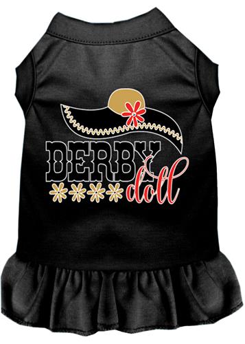 Derby Doll Screen Print Dress