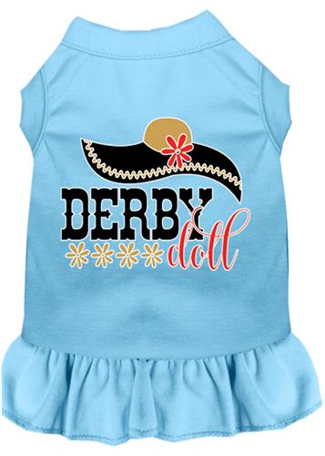 Derby Doll Screen Print Dress