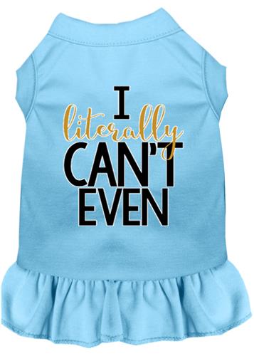 I Literally Can't Screen Print Dress