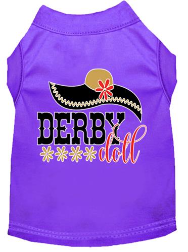 Derby Doll Screen Print Dog Shirt