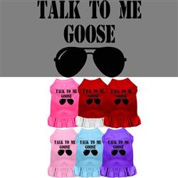 Talk To Me Goose Screen Print Dress