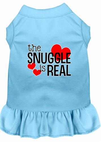 The Snuggle Is Real Screen Print Dress
