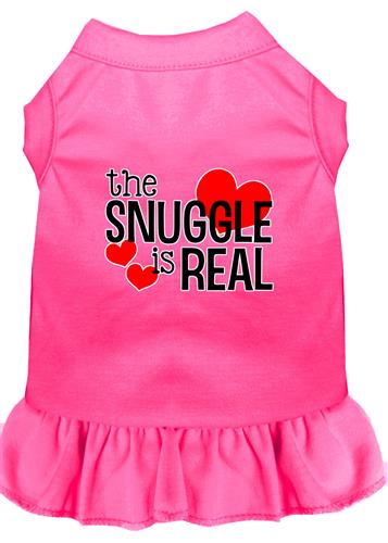 The Snuggle Is Real Screen Print Dress
