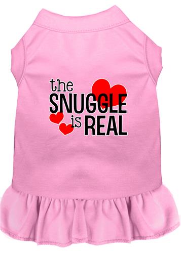 The Snuggle Is Real Screen Print Dress