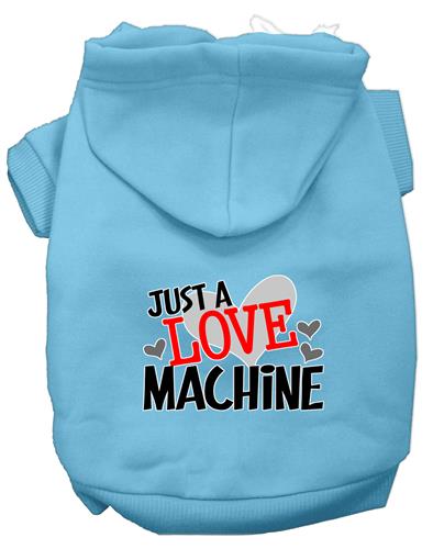 Love Machine Screen Print Pet Hoodies