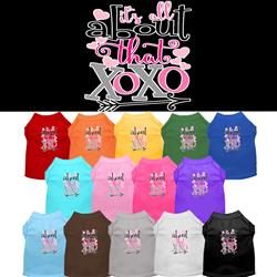 All About that XOXO Screen Print Dog Shirt
