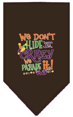 We Don't Hide Crazy Pet Bandana