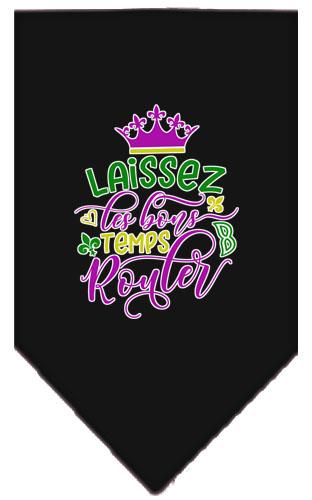 Laissez Les Screen Print Pet Bandana