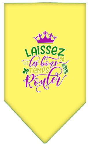 Laissez Les Screen Print Pet Bandana