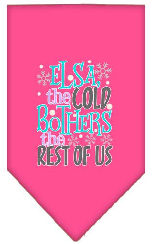 Elsa, The Cold Screen Print Pet Bandana