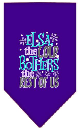Elsa, The Cold Screen Print Pet Bandana