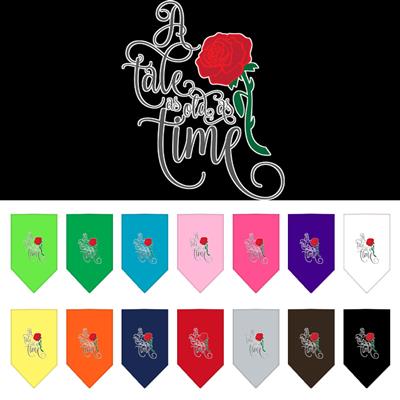 Timeless Tale Screen Print Pet Bandana